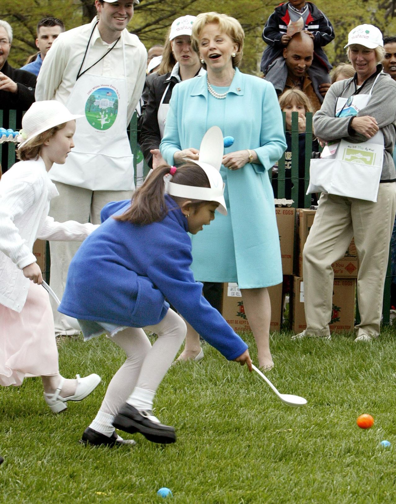 White House Easter, 2003